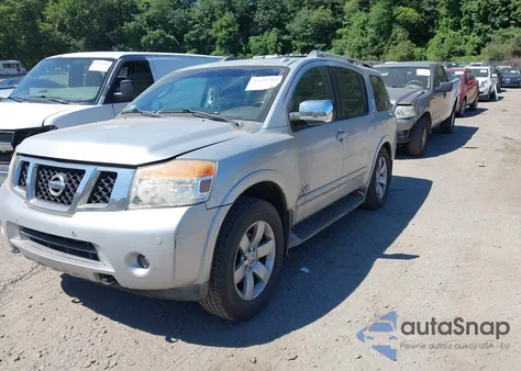 2008 Nissan Armada Le z USA, uszkodzony, nr VIN 5N1BA08C28N626499